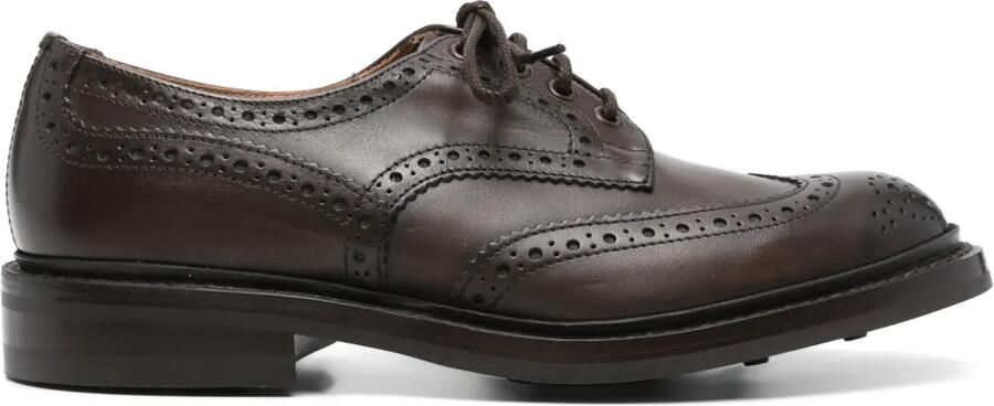 Tricker's Leren brogues Bruin