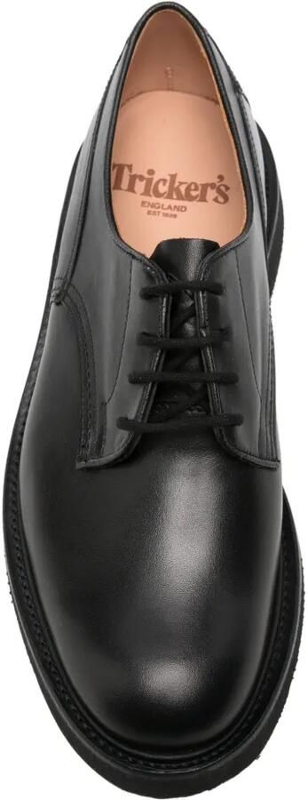 Tricker's Leren derby schoenen Zwart - Foto 4