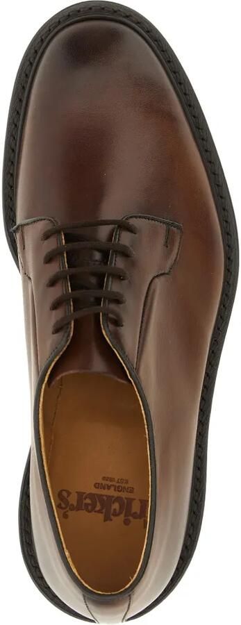 Tricker's Robert derby schoenen van gepolijst leer Bruin - Foto 3