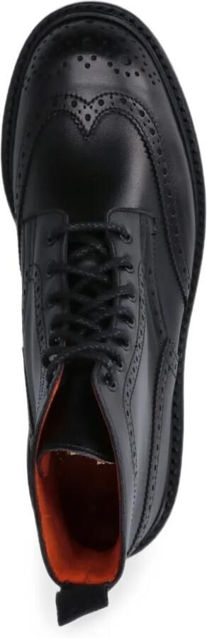 Tricker's Stephy veterlaarzen met brogue-detail Zwart - Foto 4