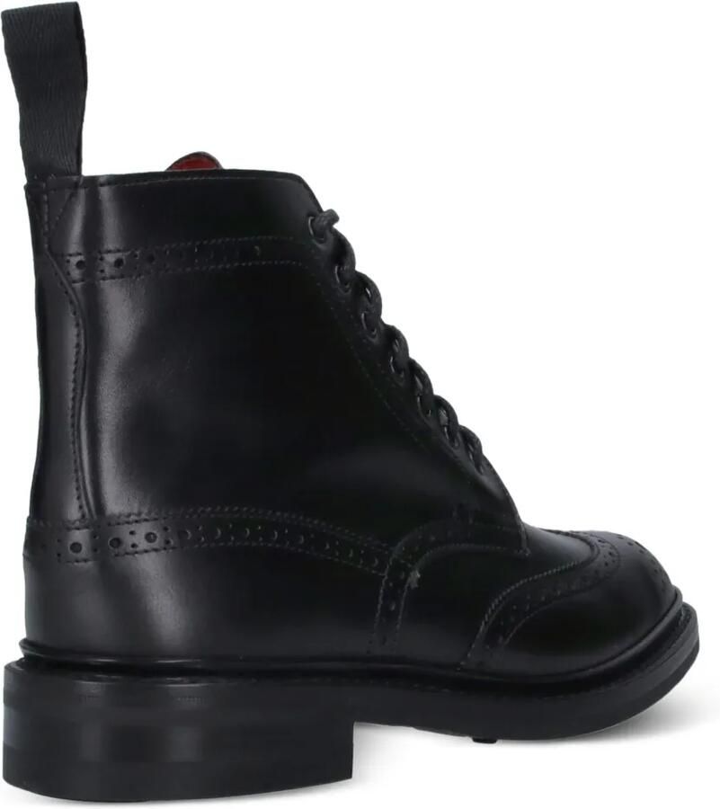 Tricker's Stephy veterlaarzen met brogue-detail Zwart - Foto 2