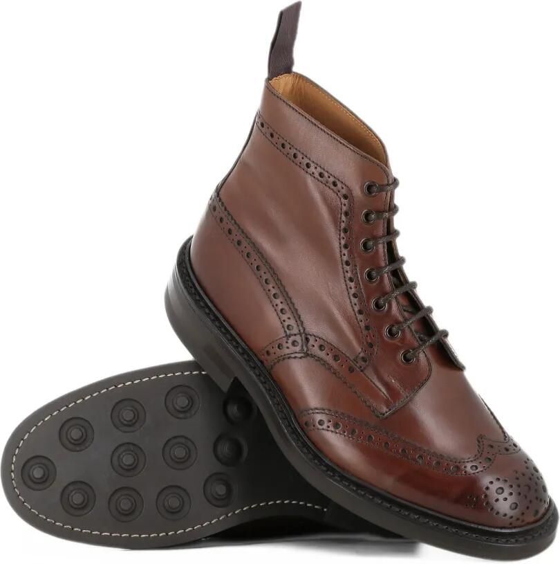 Tricker's Stow Country wingtip brogue ankle boots Bruin - Foto 2