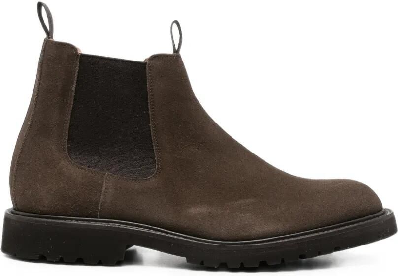 Tricker's Suède Chelsea laarzen Bruin