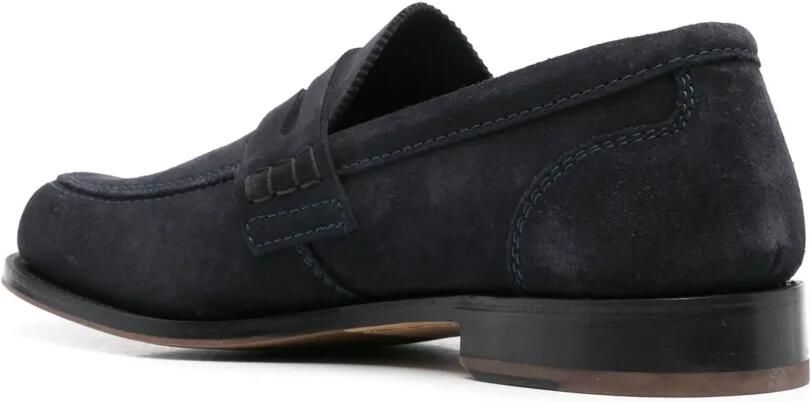 Tricker's Suède loafers Blauw - Foto 2