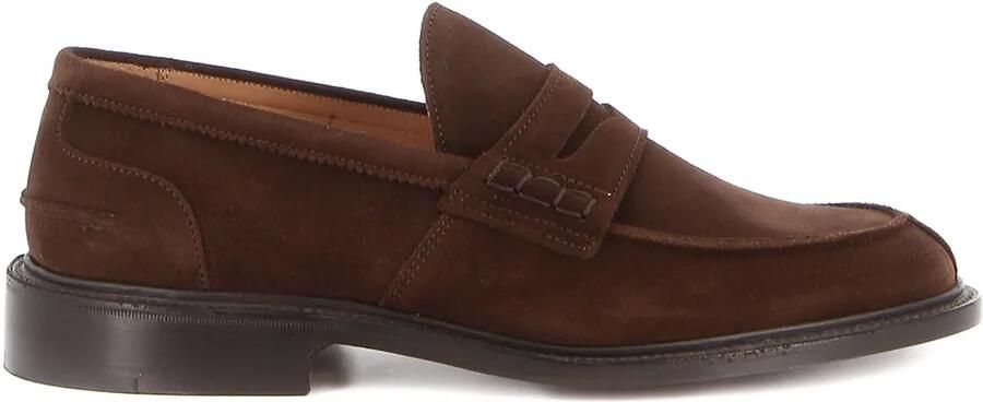 Tricker's Suède loafers Bruin