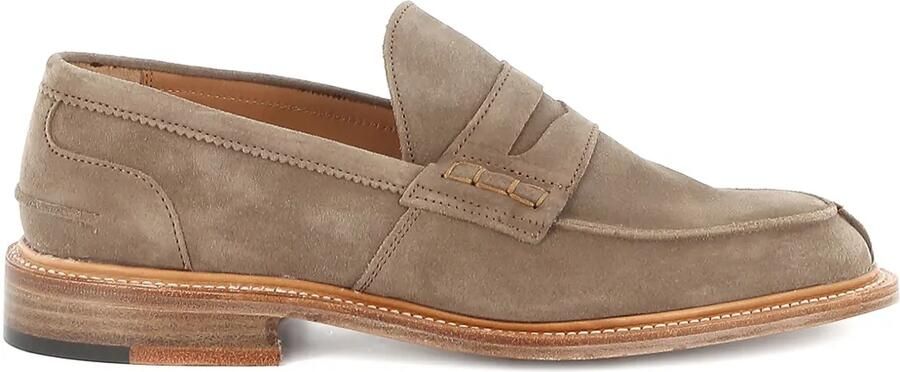 Tricker's Suède loafers Bruin