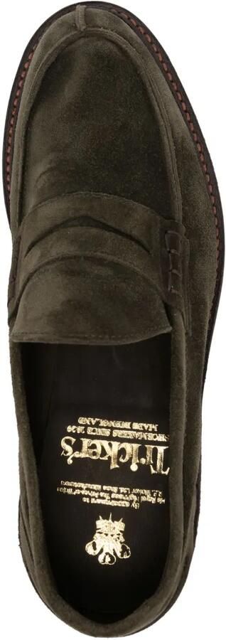 Tricker's Suède loafers Groen - Foto 4