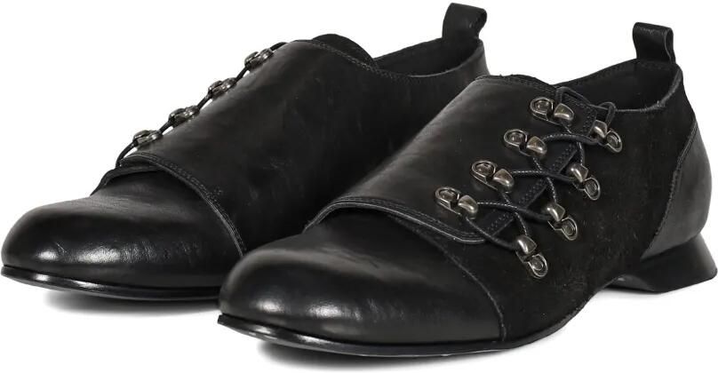 Troubled Waters Tracer leather derby shoes Zwart - Foto 3