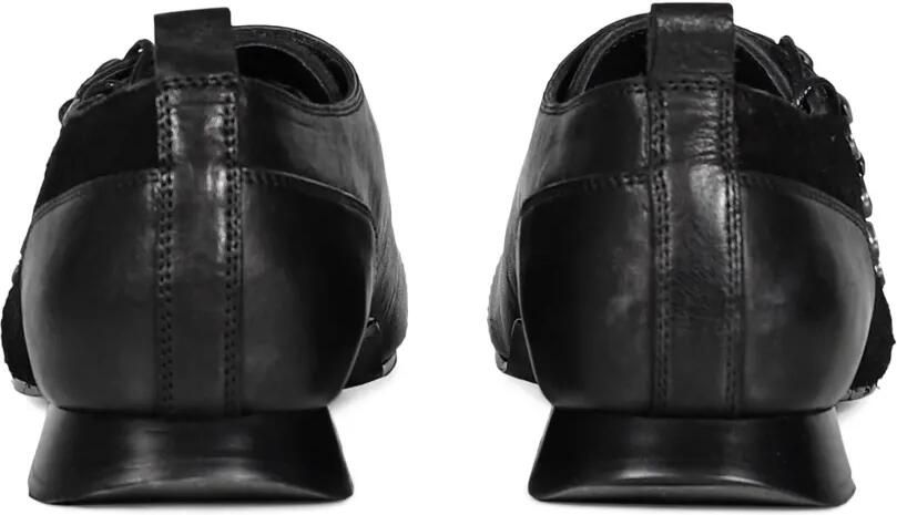 Troubled Waters Tracer leather derby shoes Zwart - Foto 2