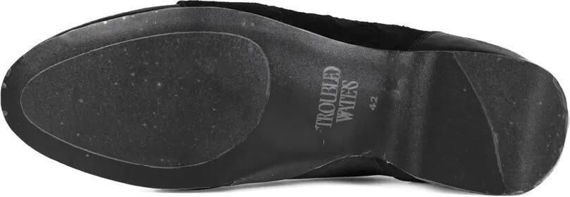 Troubled Waters Tracer leather derby shoes Zwart - Foto 5