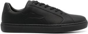 Trussardi Leren sneakers Zwart