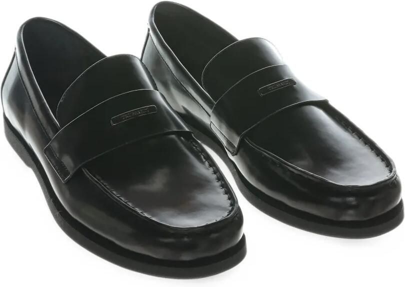 Trussardi Loafers met logoplakkaat Zwart - Foto 4