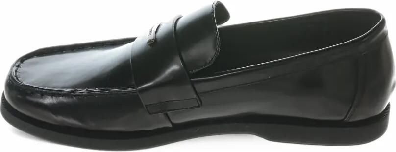 Trussardi Loafers met logoplakkaat Zwart - Foto 5