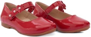 Tulleen Ballerina's met bloembandje Rood