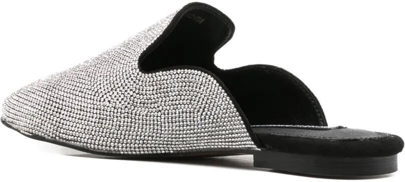TWENTY FOURHAITCH AUkena slip-on muiltjes verfraaid met stras Zilver - Foto 2