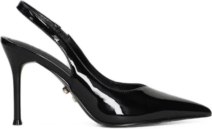 TWENTY FOURHAITCH Ayora slingback pumps met puntige neus Zwart