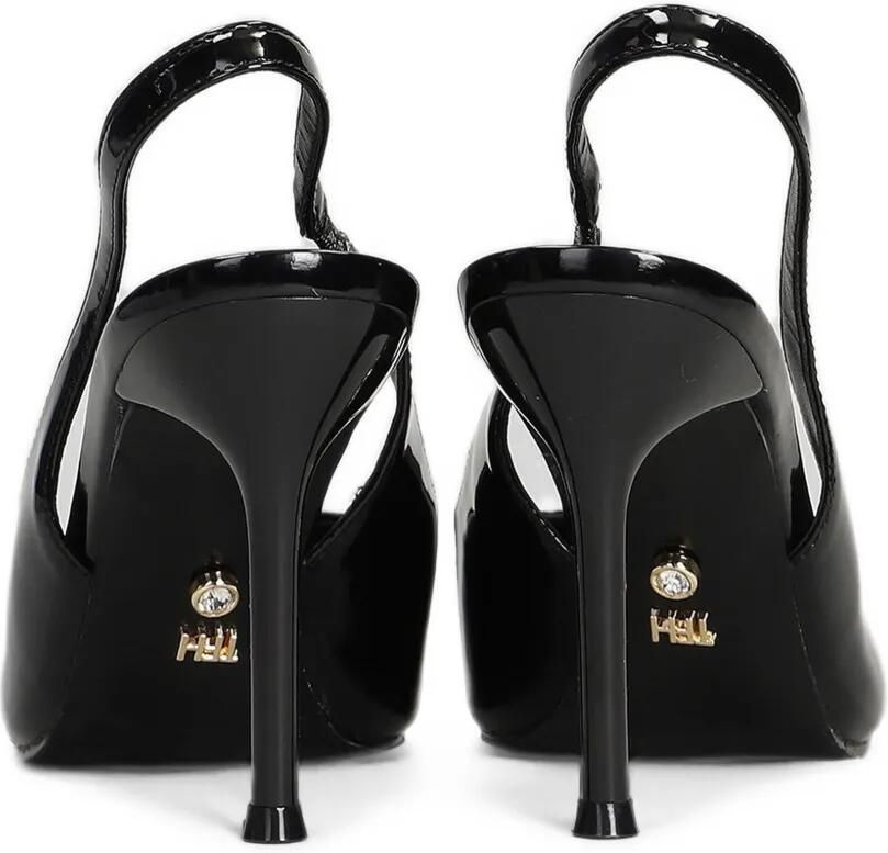TWENTY FOURHAITCH Ayora slingback pumps met puntige neus Zwart - Foto 3
