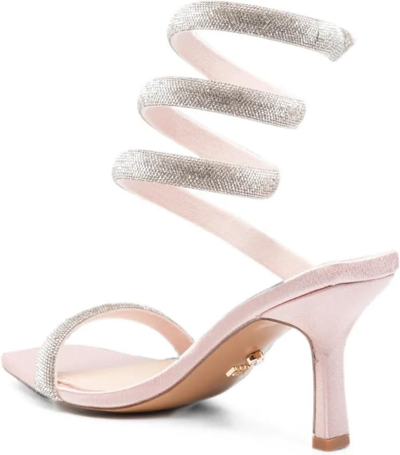 TWENTY FOURHAITCH Centauro sandalen verfraaid met kristallen Roze - Foto 3