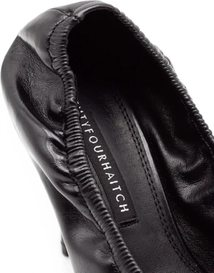 TWENTY FOURHAITCH Elastische pumps met puntige neus Zwart