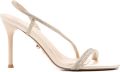 TWENTY FOURHAITCH Flamenco sandalen verfraaid met kristallen Beige - Beige