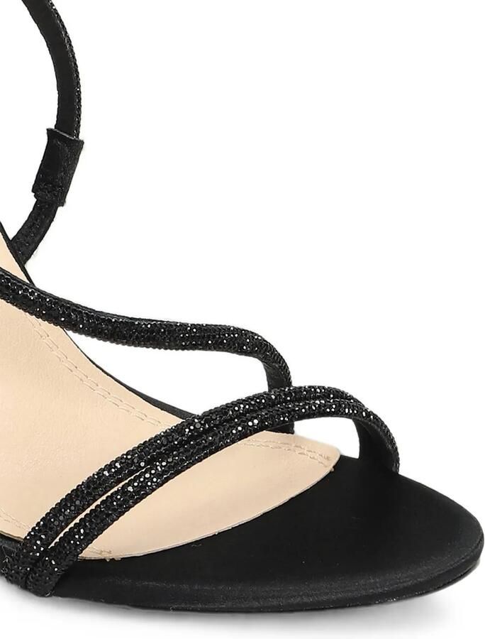 TWENTY FOURHAITCH Flamenco sandalen verfraaid met kristallen Zwart - Foto 2