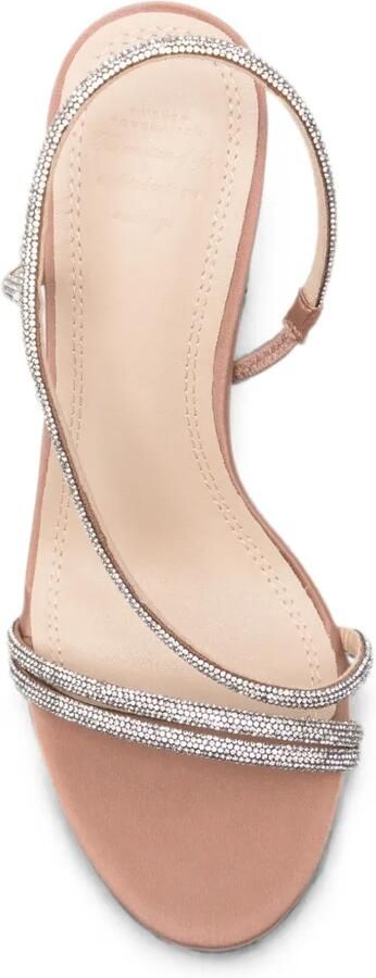 TWENTY FOURHAITCH Flamenco slingback sandalen verfraaid met kristallen Beige - Foto 3