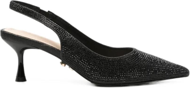 TWENTY FOURHAITCH Phuket pumps verfraaid met kristallen Zwart