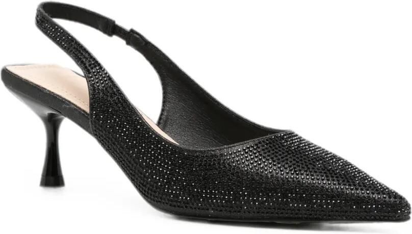 TWENTY FOURHAITCH Phuket pumps verfraaid met kristallen Zwart - Foto 2