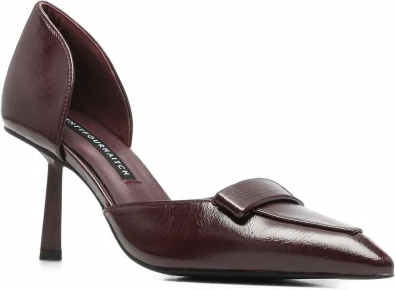 TWENTY FOURHAITCH Pumps met puntige neus Rood - Foto 2