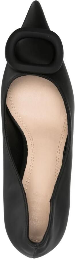 TWENTY FOURHAITCH Pumps met gespdetail Zwart - Foto 4
