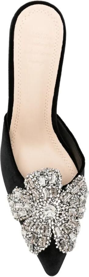 TWENTY FOURHAITCH Pumps verfraaid met kristal Zwart - Foto 4