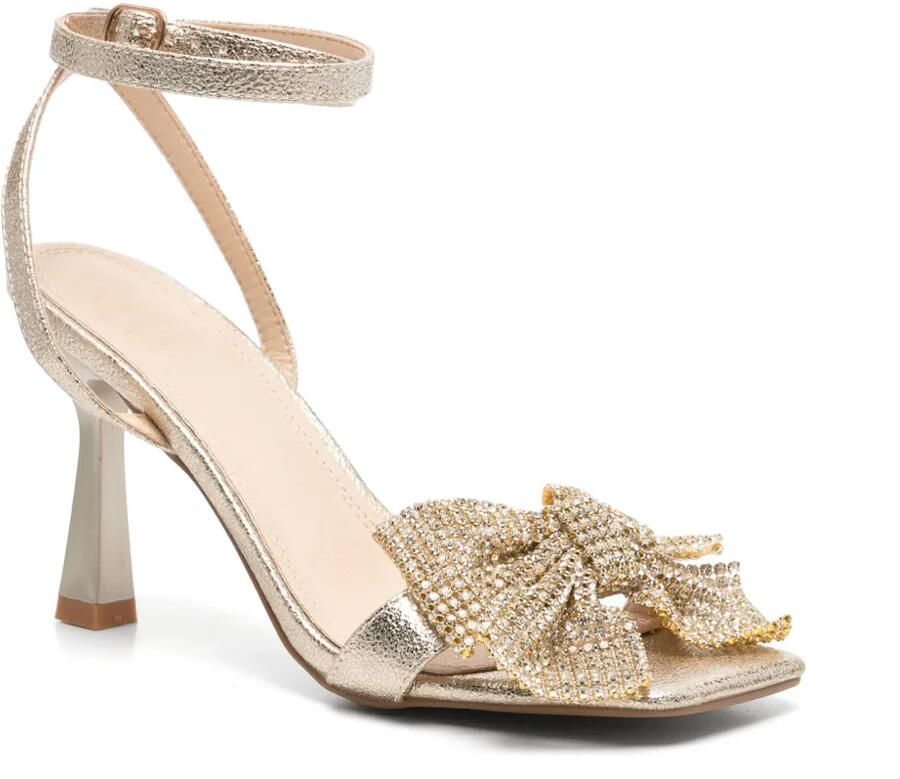 TWENTY FOURHAITCH Sandalen verfraaid met kristal Goud