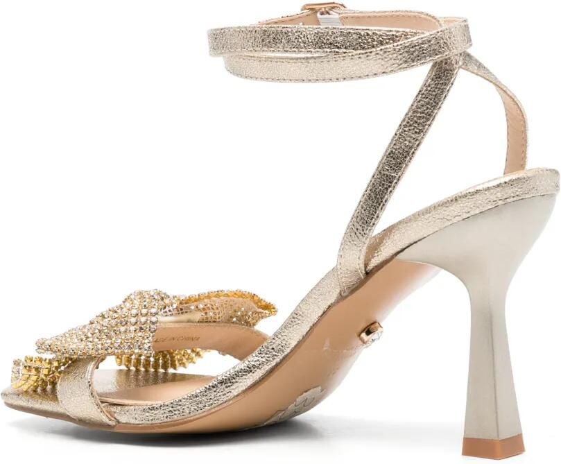 TWENTY FOURHAITCH Sandalen verfraaid met kristal Goud - Foto 2