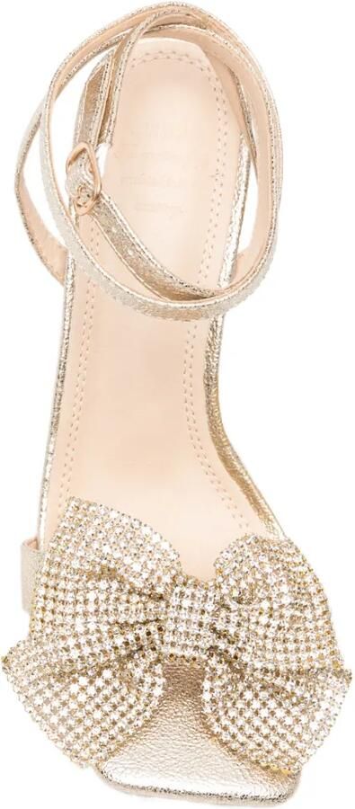 TWENTY FOURHAITCH Sandalen verfraaid met kristal Goud - Foto 3