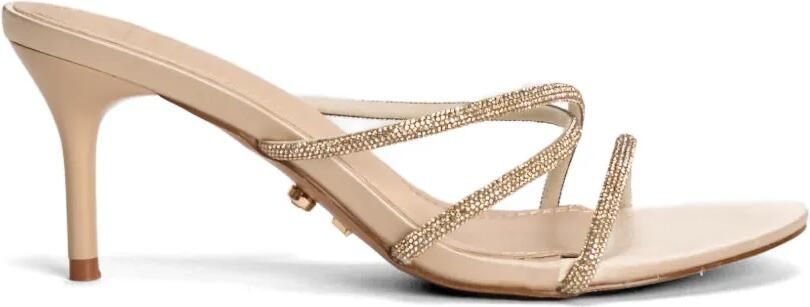 TWENTY FOURHAITCH Sandalen verfraaid met kristallen Goud