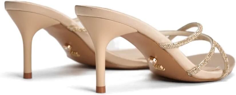 TWENTY FOURHAITCH Sandalen verfraaid met kristallen Goud - Foto 5