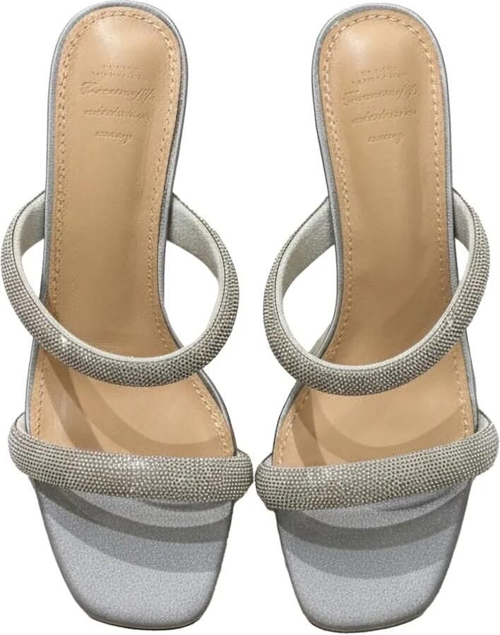 TWENTY FOURHAITCH Sandalen verfraaid met kristallen Zilver - Foto 2