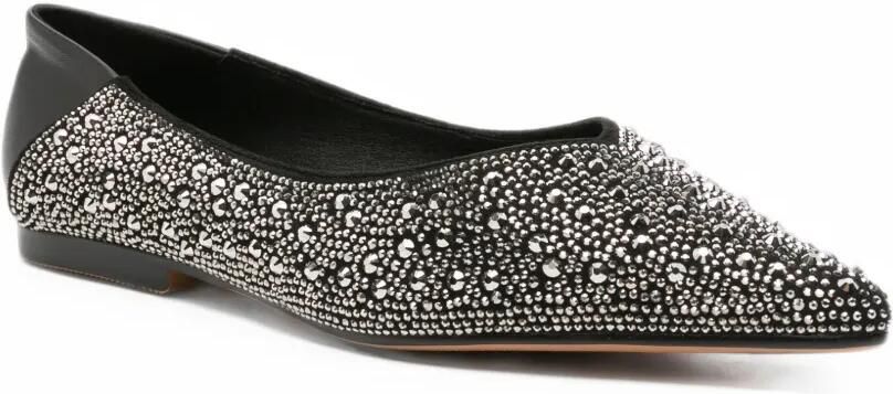 TWENTY FOURHAITCH stud-embellished pointed-toe ballet flats Zwart - Foto 2