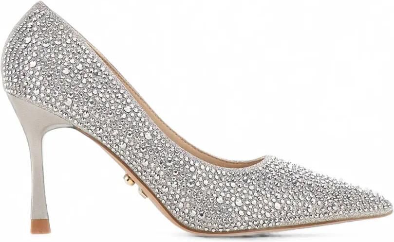 TWENTY FOURHAITCH Teylor pumps verfraaid met stras Zilver