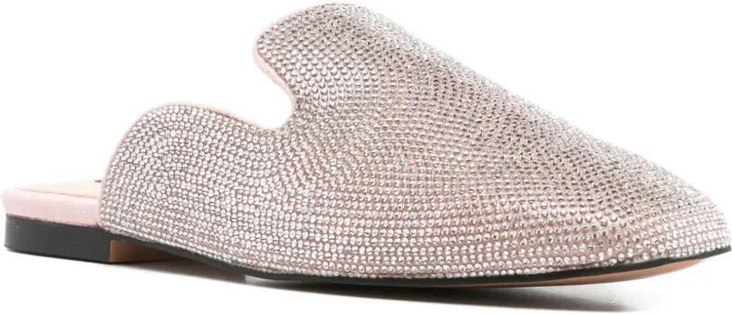 TWENTY FOURHAITCH Verfraaide platte schoenen Zilver - Foto 3