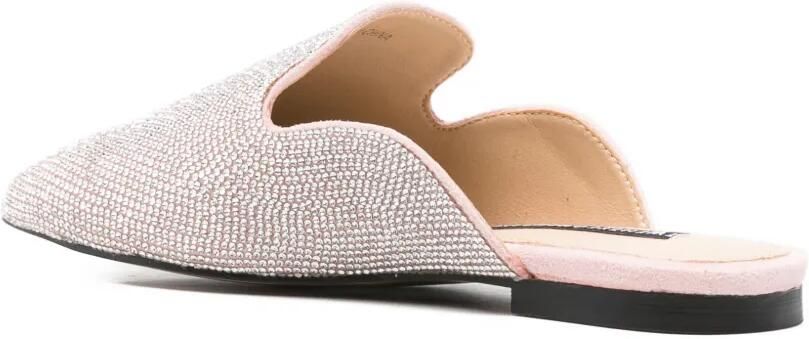 TWENTY FOURHAITCH Verfraaide platte schoenen Zilver - Foto 4