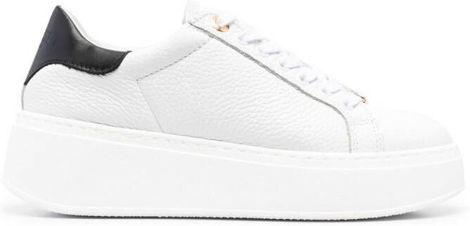 TWINSET Sneakers met contrasterende hak Wit