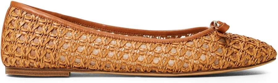 TWINSET Ballerina's met strikdetail Bruin