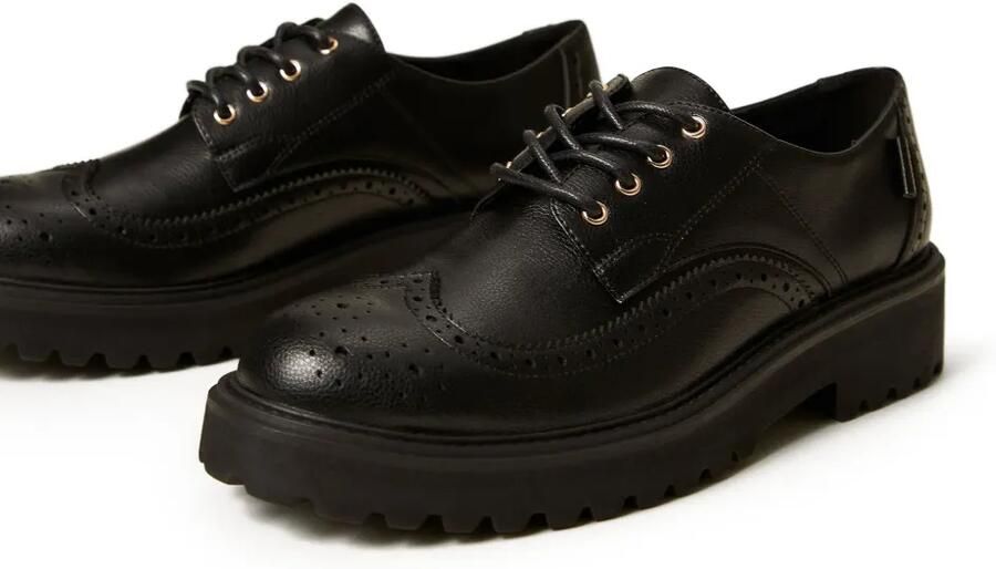 TWINSET Brogues veterschoenen Zwart - Foto 4