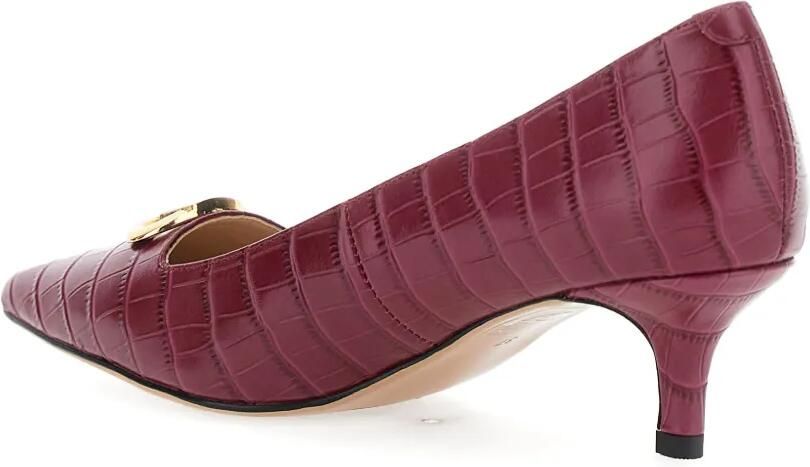 TWINSET Deva 50 pumps met krokodillenleer-effect Rood - Foto 3