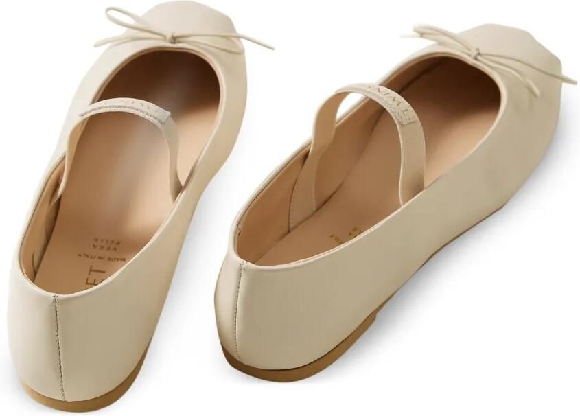 TWINSET Kids Leren ballerina's Beige - Foto 4