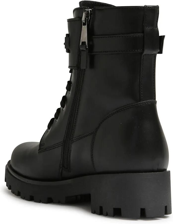 TWINSET Kids Leren combat boots Zwart - Foto 2