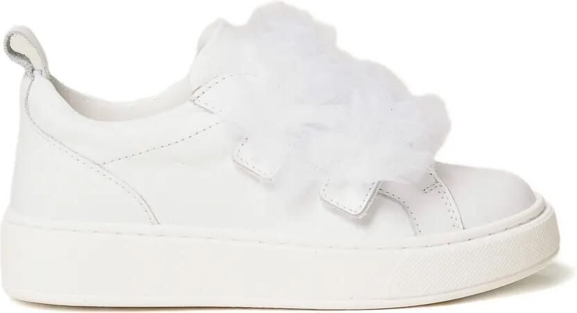 TWINSET Kids Sneakers met tulen applicatie Wit - Foto 3