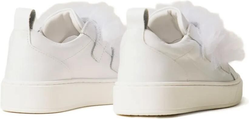 TWINSET Kids Sneakers met tulen applicatie Wit - Foto 4