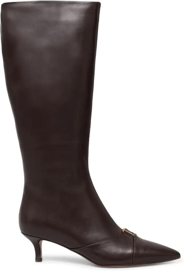 TWINSET Laarzen met puntige neus Bruin